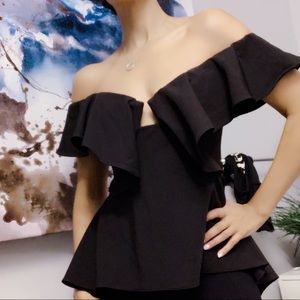 Black Do & Be Off the Shoulder Bustier